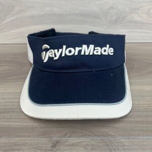 TaylorMade Burner Golf Visor Hat Cap Tmax Gear Adjustable White Blue